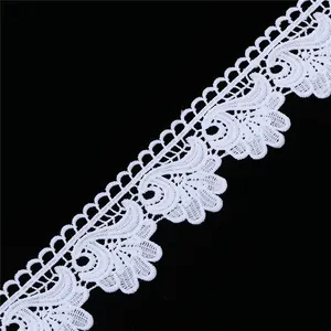 5.5 cm Width 100% Micro Fiber Lace Sewing Ribbon Guipure Lace Trim oder Fabric Warp Knitting DIY Garment Home Textiles Accessories