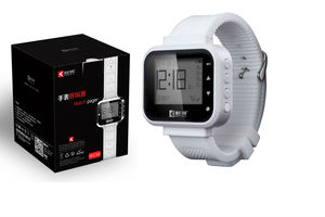 <span class=keywords><strong>el</strong></span> más reciente 2014 reloj de color blanco del localizador inalámbrico de llamadas del sistema utilizado en la restauración - Product Image 1