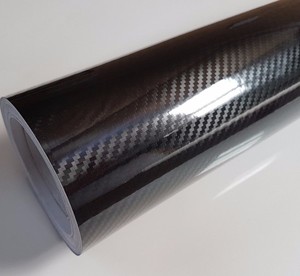 Enveloppe de voiture en vinyle 5D 3D <span class=keywords><strong>2D</strong></span>, Film de voiture en Fiber de carbone très brillant - Product Image 1