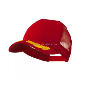 5 panneaux Maille Dos Chêne Feuilles Patch hommes casquettes <span class=keywords><strong>de</strong></span> baseball - Product Image 1