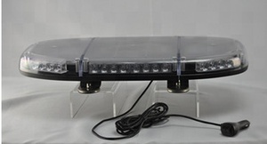 23 pouces <span class=keywords><strong>led</strong></span> bleu <span class=keywords><strong>clignotant</strong></span> avertissement d'urgence <span class=keywords><strong>mini</strong></span> barre lumineuse de toit pour voiture de patrouille - Product Image 4