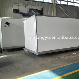 Aluminium/platte stalen ckd/cbu droge doos truck body/truck body cargo van body kit voor koop