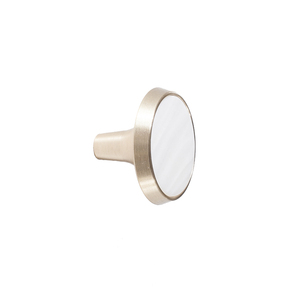 Tay Cầm Bằng Đồng Thau Đồ Nội Thất Sáng Tạo Núm Ngọc Trai Tủ Quần Áo Ngăn Kéo Tay Cầm Và Núm Đồng Nguyên Chất C-1530 - Product Image 5