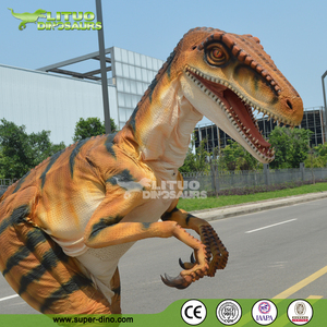 Disfraz de Dinosaurio <span class=keywords><strong>Raptor</strong></span> Ligero y Realista de Tamaño Natural - Product Image 4