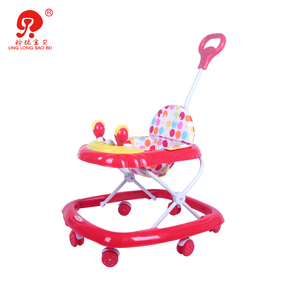 LINGLONGBAOBEI wholesale manufacturer <strong>baby</strong> trolly <strong>walker</strong> <strong></strong> rocker with <strong>brakes</strong> baby walking - Product Image 3