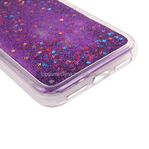 Custodia in TPU morbida sabbia glitterata per iPhone 8 X XR XS MAX 11 12 13 14 15 16e Cover sabbie mobili - Product Image 3