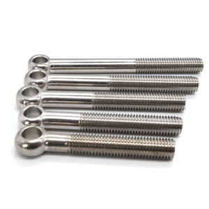 Boulon à œil plat <span class=keywords><strong>pivotant</strong></span> à demi-filetage en acier au carbone de qualité 8.8 <span class=keywords><strong>M2</strong></span> M3 M4 M9 M30 M48 Din444 - Product Image 6