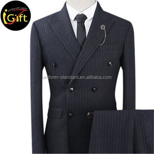 BSCI / ISO 9001 nuevo diseño hombre rayas Blazer traje personalizado - Product Image 1