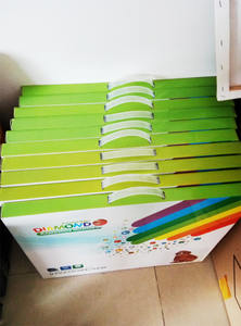 GZ443-40*50 bella ragazza di angelo astratta pittura di diamante per soggiorno - Product Image 6