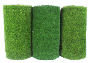 Césped Sintético de fábrica, estera de plástico verde en rollo, césped artificial - Product Image 4