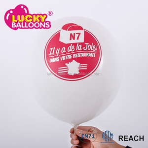 Fabricante de porcelana de feliz cumpleaños <span class=keywords><strong>logo</strong></span> impreso publicidad globos de látex - Product Image 1