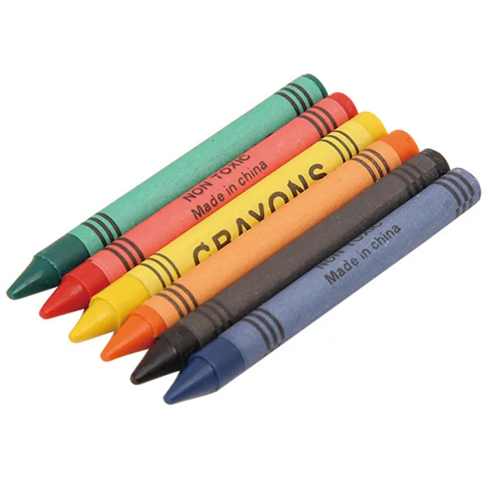 प्रोमोशनल गर्म बिक्री कार्यालय और स्कूल की आपूर्ति थोक 4 pack crayon मोम