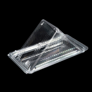 Ekmek sandviç kapaklı <span class=keywords><strong>Blister</strong></span> ambalaj için toptan gıda konteyner kutusu tek kullanımlık plastik sandviç konteyner - Product Image 1