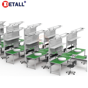 Farklı türleri klima montaj hattı bant konveyör - Product Image 6