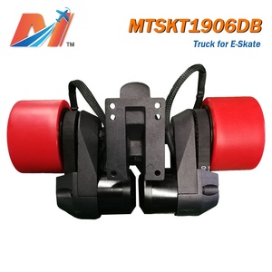 Maytech ชุดรถบรรทุกสเก็ตบอร์ดมอเตอร์คู่5055 270KV สำหรับสเกตบอร์ดไฟฟ้าล้อ83มม. และสายพาน5มม. สายพานคู่สเกตบอร์ด - Product Image 4