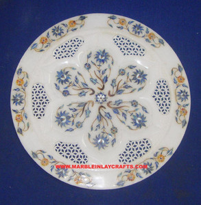 Lapislázuli-Placa de incrustación de mármol, placa Dura - Product Image 1