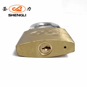 金華工場ヘビーデューティー30mmトライサークルShengli真鍮南京錠