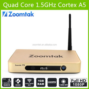 Amlogic S805 quad core Android 4.4 1 G / 8 G video porno Android tv box canal árabe libre del <span class=keywords><strong>sexo</strong></span> - Product Image 1