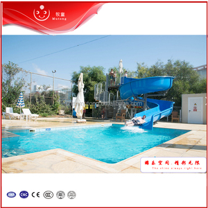 Good Quality Large Outdoor Fiberglass &amp; Metal Aqua Park Project Amenities <strong>Playground</strong> <strong>Slide</strong> Water Park Games <strong>Curve</strong> Water <strong>Slide</strong> - Product Image 6
