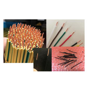 آلة تقشير وتقطيع وجدل الأسلاك الكهربائية الأوتوماتيكية <span class=keywords><strong>2</strong></span> في 1 مع شفرات للبيع - Product Image 3