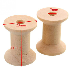 Tùy chỉnh Kích Thước Ống Cuốn Bằng Gỗ Chủ Đề Rỗng Ống Cuốn cho Hàng Thủ Công DIY - Product Image 2