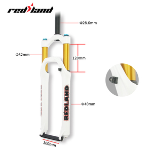 Livraison gratuite aux États-Unis <span class=keywords><strong>26</strong></span> pouces en alliage d'aluminium couleur blanche <span class=keywords><strong>26</strong></span> pouces <span class=keywords><strong>fourche</strong></span> à air <span class=keywords><strong>120mm</strong></span> navires de voyage en provenance des États-Unis - Product Image 3