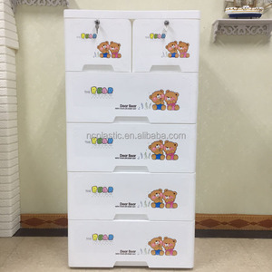 66*44*132 CM En <span class=keywords><strong>Plastique</strong></span> enfants Garde-Robe Organisateur Placard De Rangement <span class=keywords><strong>Commode</strong></span> - Product Image 1