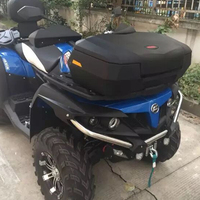 Boîte de boîtier supérieur d'accessoires de VTT de haute qualité pour le matériel ABS de bagage de cargaison de Quad de stockage de queue arrière