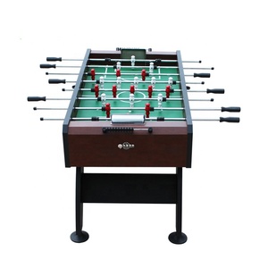 Table de baby-foot classique française de 55 pouces en MDF avec tiges en acier chromé et pieds réglables - Product Image 4