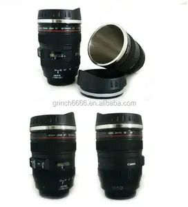2024 Camera Coffee Mug Stainless Steel Small Thermos Photographer camera lens cup photographic lens mug EF 24-105 MM camera lens