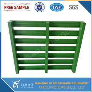 Corrosion Protection Single Faced Q235 Steel Heavy Duty Standard Size Euro Pallet