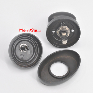 Đen Đồng Cổ Thiết Kế Mượt <span class=keywords><strong>Door</strong></span> Lock <span class=keywords><strong>Handle</strong></span> <span class=keywords><strong>On</strong></span> <span class=keywords><strong>Rose</strong></span> - Product Image 3