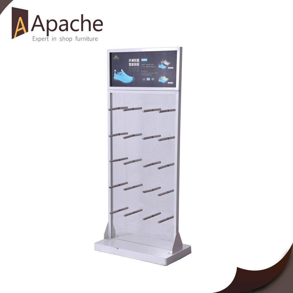 Customized logo Pegboard Tools Display Stand with Led Lighting Header for Hardware Store — view 6