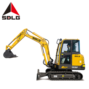 SDLG E635F Chinês pequeno escavadeira escavadeira escavadeira escavatore pell 3 t 2ton mini escavadeira hidráulica usada escavadeira com jack martelos - Product Image 5