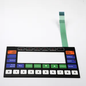 Keypad Overlay China Professional Factory Membrane Switch Keypad With Digital Printing Overlay Membrane Display