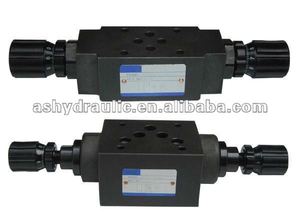 Yuken MS de MSA-01,MSA-03,MSB-01,MSB-03,MSW-01,MSW-03,MSA-04,MSB-04,MSW-04,MSA-06,MSB-06,MSW-06 d'accélérateur vérifier vannes modulaires - Product Image 3
