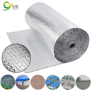 Rollo de lámina de burbuja doble de barrera radiante moderna, aislamiento de espuma de aluminio plateado <span class=keywords><strong>para</strong></span> techo, caravana, Loft, lámina de aislamiento <span class=keywords><strong>térmico</strong></span> - Product Image 5