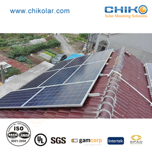 Fixations de panneaux solaires en alliage d'aluminium Montage de toit en tuile d'ardoise Pv avec <span class=keywords><strong>crochet</strong></span> - Product Image 6