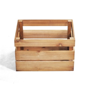 Caja <span class=keywords><strong>de</strong></span> libros y cosméticos <span class=keywords><strong>de</strong></span> madera Natural multifuncional, diseño rectangular tallado para almacenamiento <span class=keywords><strong>de</strong></span> escritorio pequeño <span class=keywords><strong>de</strong></span> artículos diversos - Product Image 5