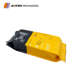 Stratifié imprimé par coutume en plastique de papier d'aluminium alimentaire flexible grain de café moulu emballage/emballage/sac de poche d'emballage pour le café - Product Image 6