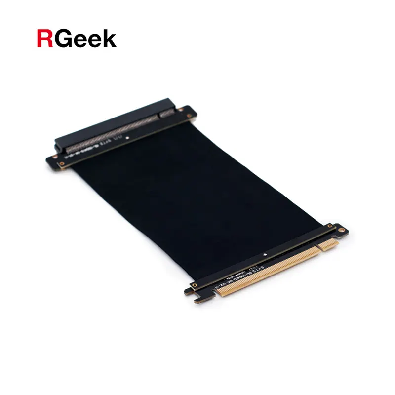 RGEEK Cáp Riser Linh Hoạt PCI-E X16 3.0 15Cm Bộ Chuyển Đổi Cổng Mở Rộng Thẻ Riser Tốc Độ Cao Màu Đen