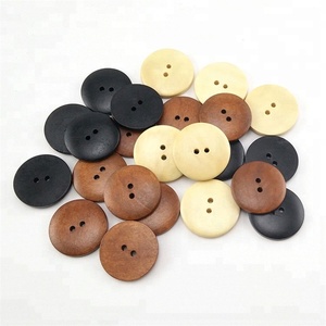 Hai Lỗ Màu Đen Nâu Burlywood Gỗ Tự Nhiên Ưa Thích Áo Sơ Mi Nút Cho Bán Buôn - Product Image 6