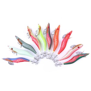 Nuovo stile pesca esche luminose <span class=keywords><strong>calamari</strong></span> Jigs con 2.5 #,3.0 #,3.5 # Hook 10 pz/borsa - Product Image 4