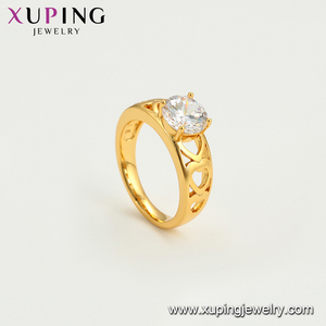 15774 Xuping Bán Buôn Đá Duy Nhất Đồ Trang Sức Hình Trái Tim Rỗng Thiết Kế Chiếc Nhẫn, Đá Vòng - Product Image 4