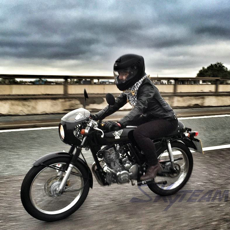 SKYTEAM 50cc & 125cc 4ストロークACEヴィンテージカフェレーサー