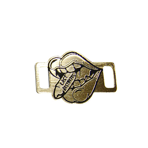 En forma <span class=keywords><strong>de</strong></span> corazón <span class=keywords><strong>de</strong></span> Metal personalizado <span class=keywords><strong>zapato</strong></span> zapatillas <span class=keywords><strong>de</strong></span> deporte cordón encanto Decoración - Product Image 3