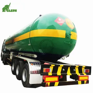 China Marke 3 Achsen 45000Liter Ammoniak Flüssigkeit LPG Tank Sattel anhänger