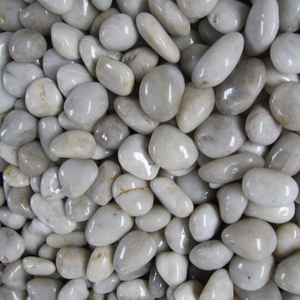Gros aménagement paysager pierre de rivière plancher <span class=keywords><strong>lumineux</strong></span> jardin gris pebble - Product Image 1