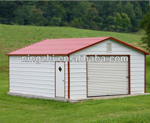 โรงรถแบบพกพาสำหรับสองที่จอดรถและสำเร็จรูปโรงรถราคา - Product Image 2