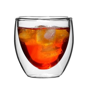 AIHPO5 prodotti più venduti <span class=keywords><strong>bicchieri</strong></span> da Cappuccino a doppia parete tazza da tè in borosilicato termico in <span class=keywords><strong>vetro</strong></span> isolante da 250ml tazza da caffè trasparente - Product Image 3